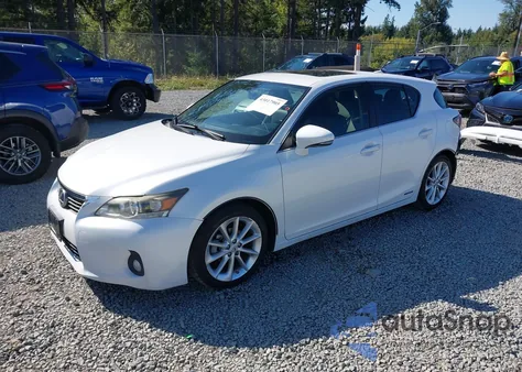 2012 Lexus Ct 200H Premium из США, поврежденный, VIN JTHKD5BH8C2072777